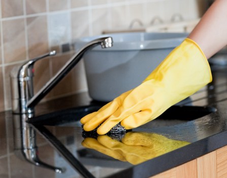 Deep cleaning carpets in a Keston property with modern equipment